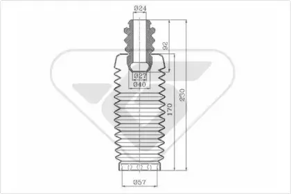 Пылезащитный комплект, амортизатор HUTCHINSON купить