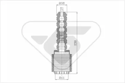 Пылезащитный комплект, амортизатор HUTCHINSON купить