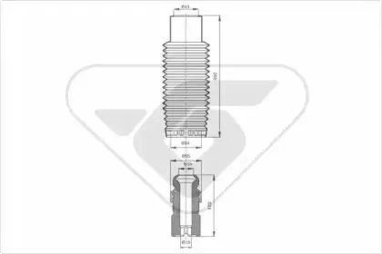 Пылезащитный комплект, амортизатор HUTCHINSON купить