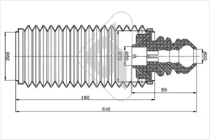 Пылезащитный комплект, амортизатор HUTCHINSON купить
