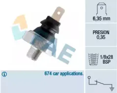Датчик давления масла FAE купить
