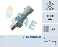 Датчик давления масла FAE купить