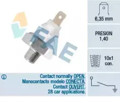 Датчик давления масла FAE купить