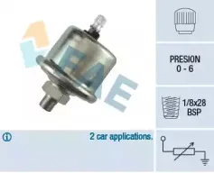 Датчик, давление масла FAE купить