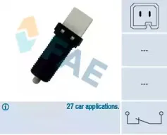 Выключатель фонаря сигнала торможения FAE купить