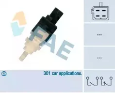 Выключатель, привод сцепления (Tempomat) FAE купить