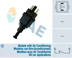 Выключатель фонаря сигнала торможения FAE купить