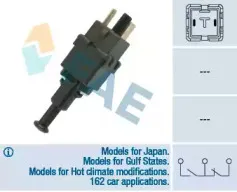 Выключатель фонаря сигнала торможения FAE купить