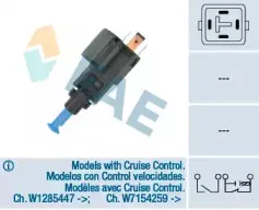 Выключатель фонаря сигнала торможения FAE купить