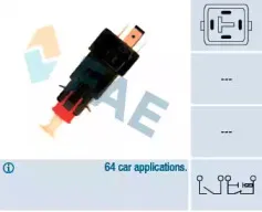 Выключатель фонаря сигнала торможения FAE купить