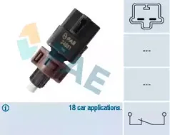 Выключатель фонаря сигнала торможения FAE купить