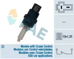 Выключатель фонаря сигнала торможения FAE купить