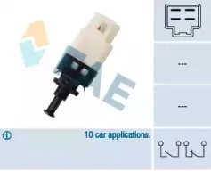 Выключатель фонаря сигнала торможения FAE купить