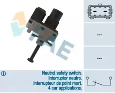 Выключатель фонаря сигнала торможения FAE купить