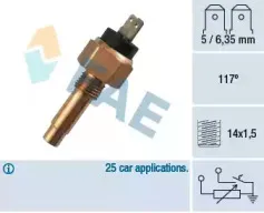 Датчик, температура головки цилиндров FAE купить