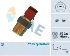 Термовыключатель, вентилятор радиатора FAE купить