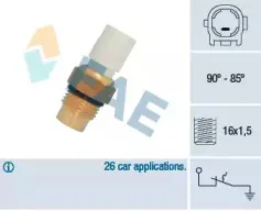 Термовыключатель, вентилятор радиатора FAE купить