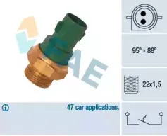 Термовыключатель, вентилятор радиатора FAE купить
