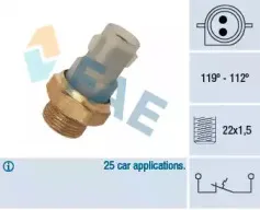 Термовыключатель, вентилятор радиатора FAE купить