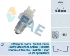 Выключатель, фара заднего хода FAE купить