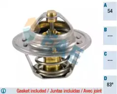 Термостат, охлаждающая жидкость FAE купить