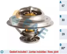 Термостат, охлаждающая жидкость FAE купить