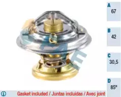 Термостат, охлаждающая жидкость FAE купить