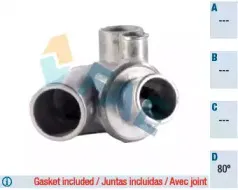 Термостат, охлаждающая жидкость FAE купить