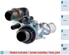 Термостат, охлаждающая жидкость FAE купить