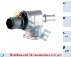 Термостат, охлаждающая жидкость FAE купить