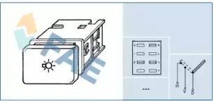 Выключатель, головной свет FAE купить