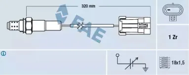 Лямбда-зонд FAE купить