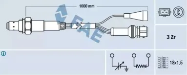 Лямбда-зонд FAE купить