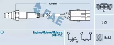 Лямбда-зонд FAE купить