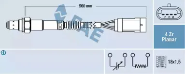 Лямбда-зонд FAE купить