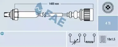 Лямбда-зонд FAE купить