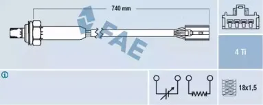 Лямбда-зонд FAE купить