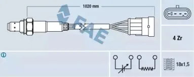 Лямбда-зонд FAE купить