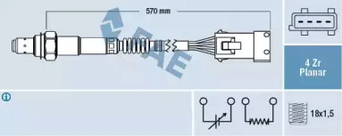 Лямбда-зонд FAE купить