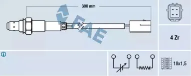 Лямбда-зонд FAE купить