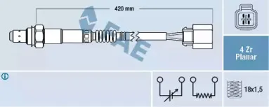 Лямбда-зонд FAE купить
