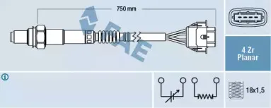 Лямбда-зонд FAE купить