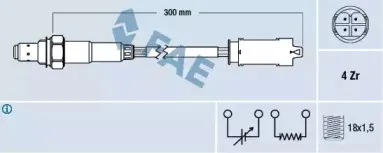 Лямбда-зонд FAE купить
