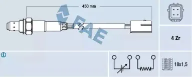Лямбда-зонд FAE купить