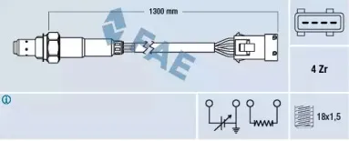 Лямбда-зонд FAE купить