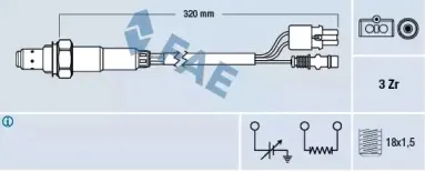 Лямбда-зонд FAE купить