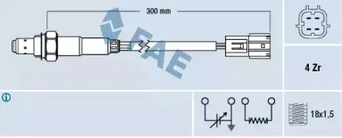 Лямбда-зонд FAE купить