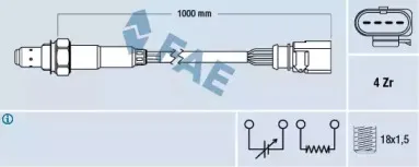 Лямбда-зонд FAE купить