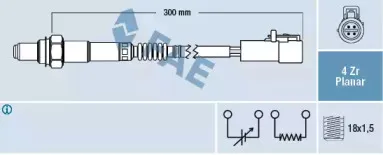 Лямбда-зонд FAE купить