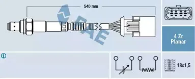 Лямбда-зонд FAE купить